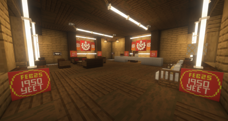 The ground floor of the WPR's headquarters.